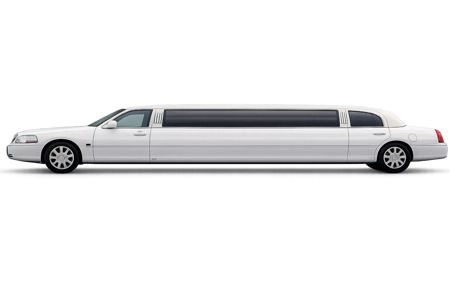 Lincoln Town Car Stretchlimousine in weiß