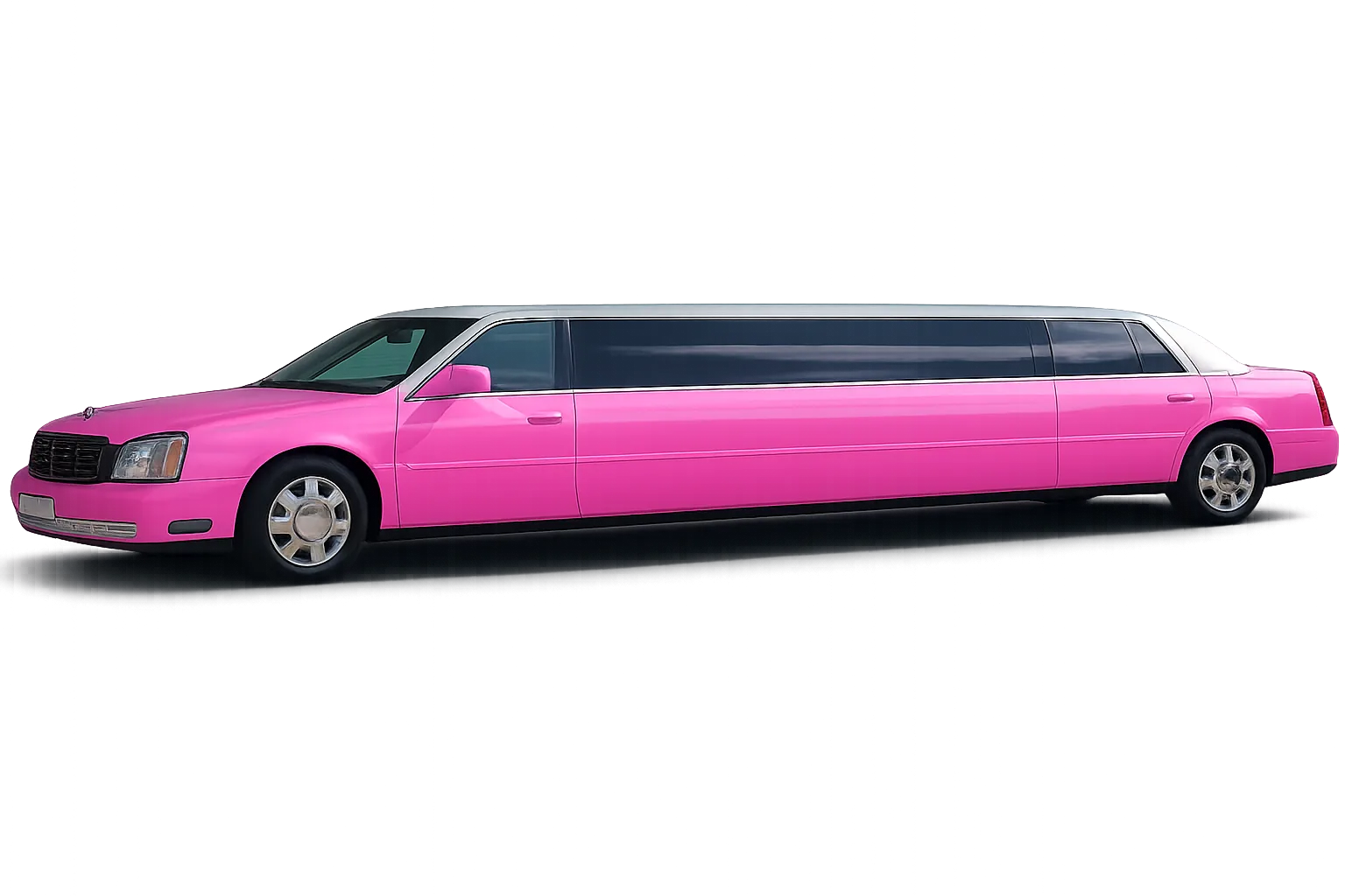 Cadillac Stretchlimousine in Pink